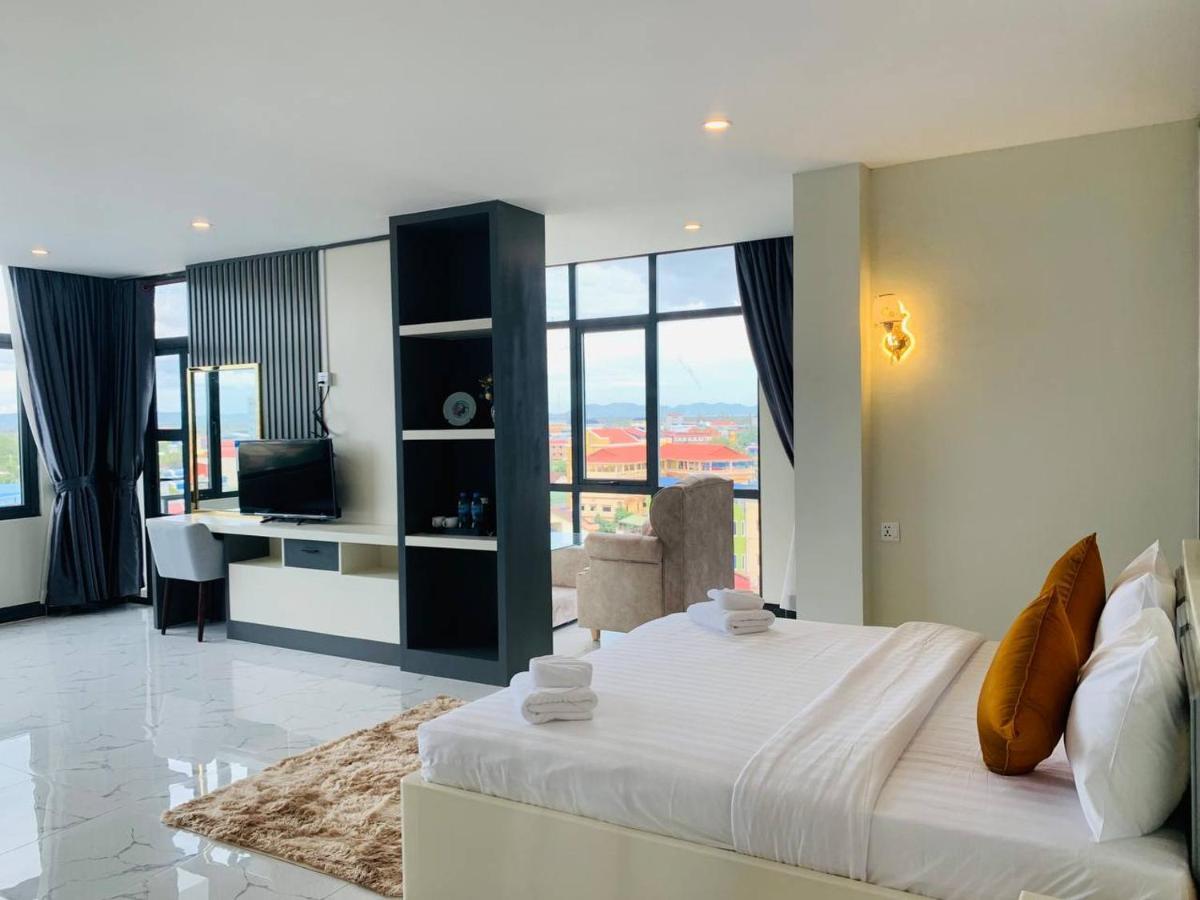Kampot Sunny Hotel Экстерьер фото