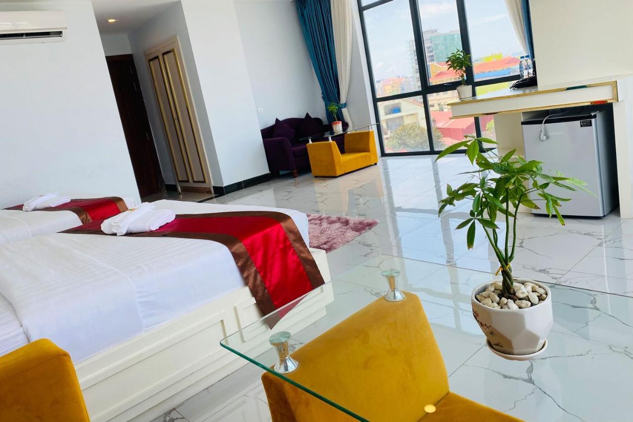 Kampot Sunny Hotel Экстерьер фото