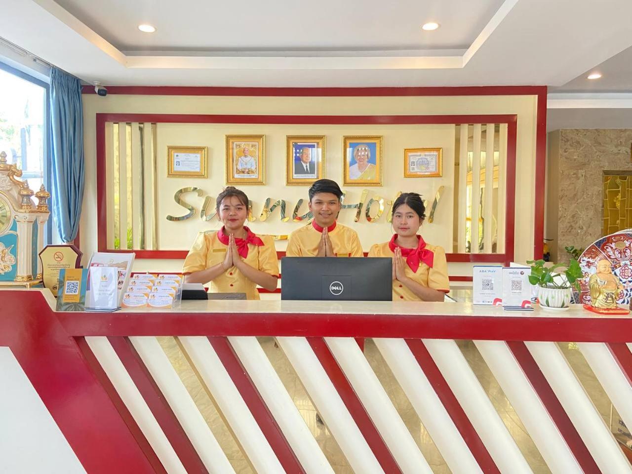 Kampot Sunny Hotel Экстерьер фото