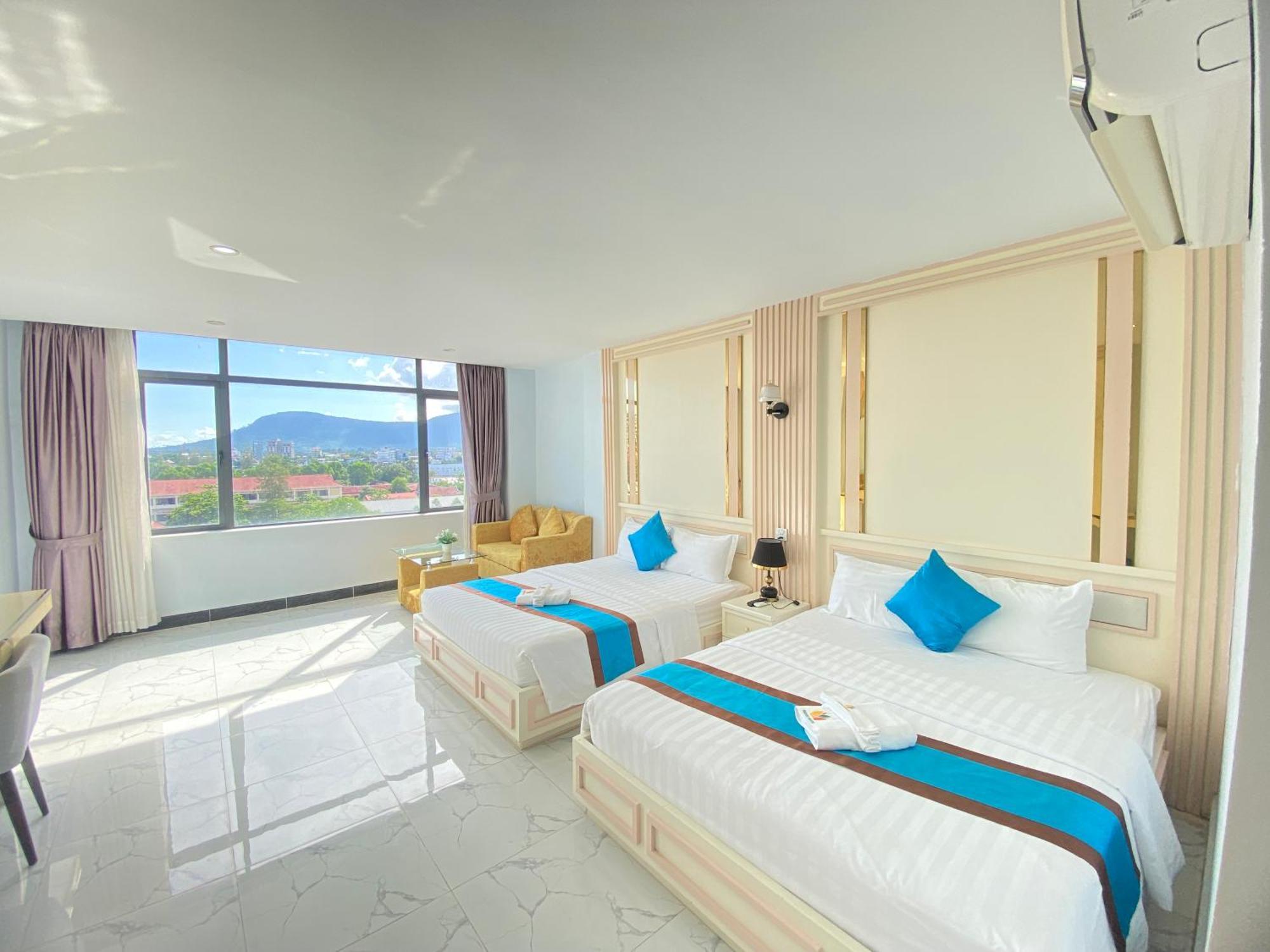 Kampot Sunny Hotel Экстерьер фото
